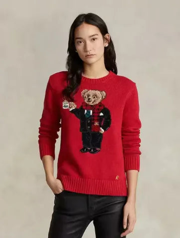 RL Bear Cartoon Sweater